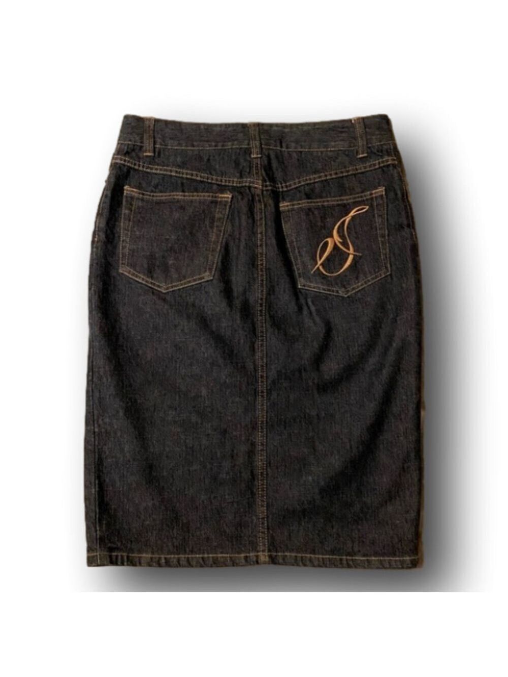 Jacob Denim skirt, dark denim.